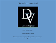 Tablet Screenshot of dovi.com